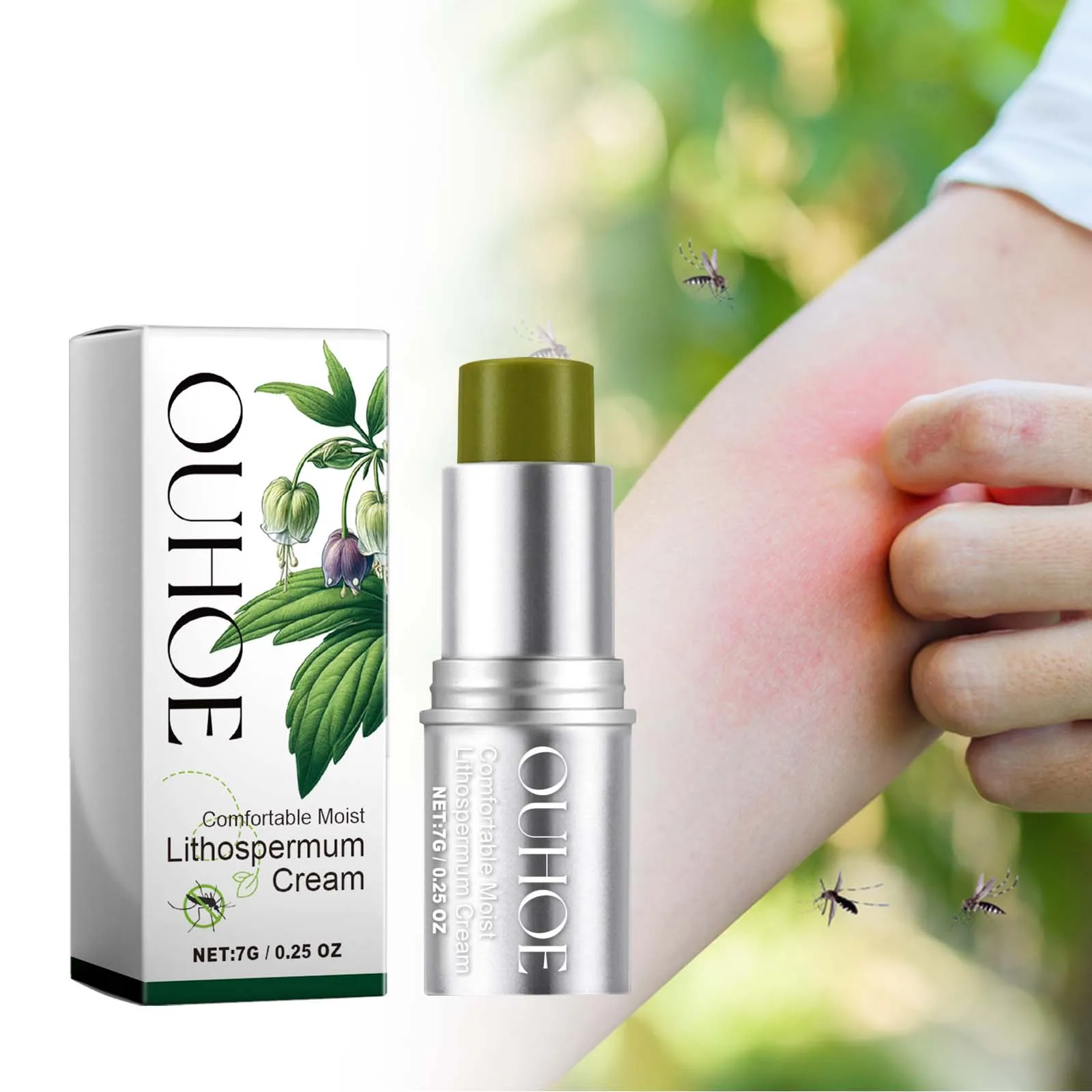 Skincare Natur E - Crème Répulsive Anti-Moustiques à Base de