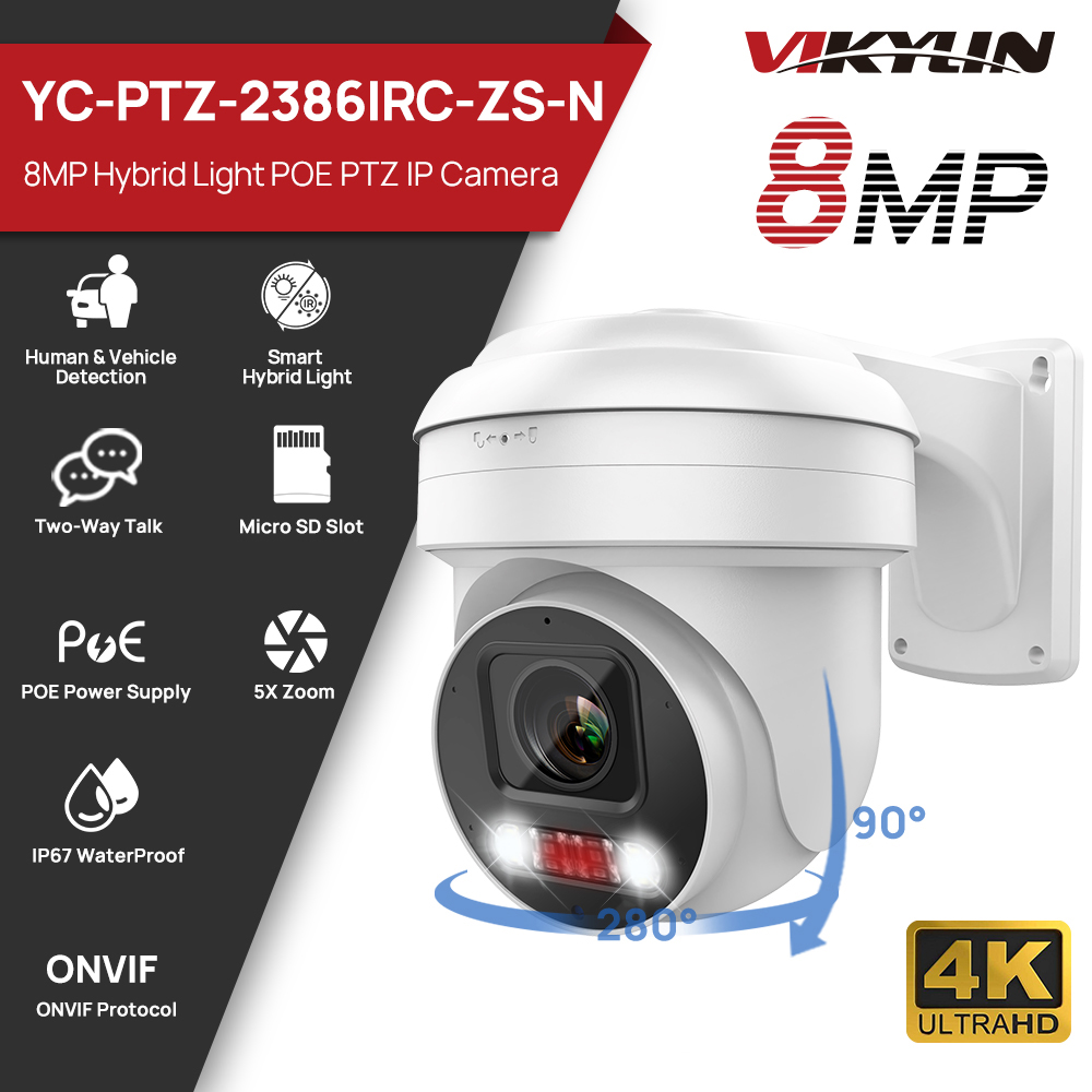 Skincare Rh - Caméra de sécurité IP Vikylin PTZ
