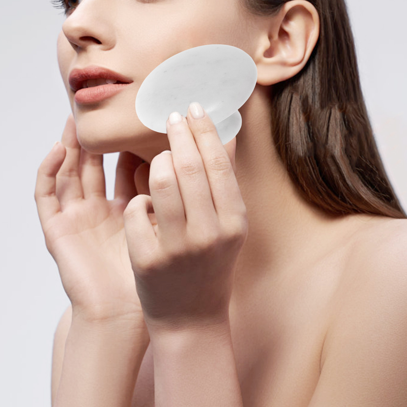 Skincare Natur E - Bâton de massage en jade en