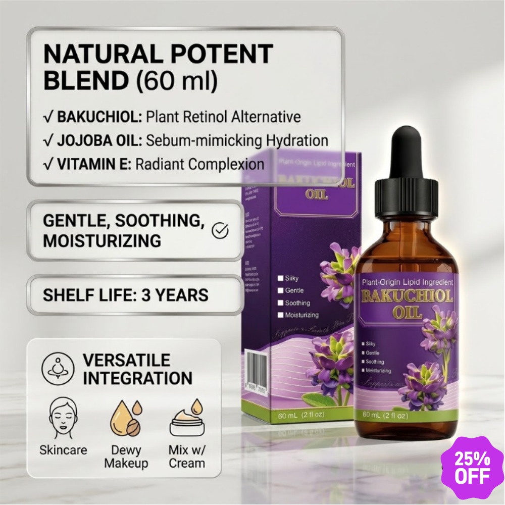 Huile pour le visage au bakuch - Bakuchiol Retinol Alternative avis et prix