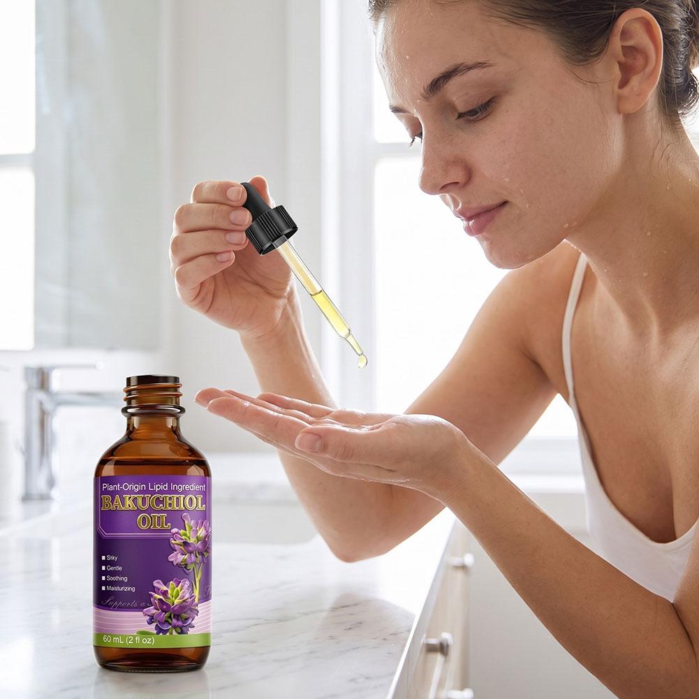Huile pour le visage au bakuch - Bakuchiol Retinol Alternative avis et prix