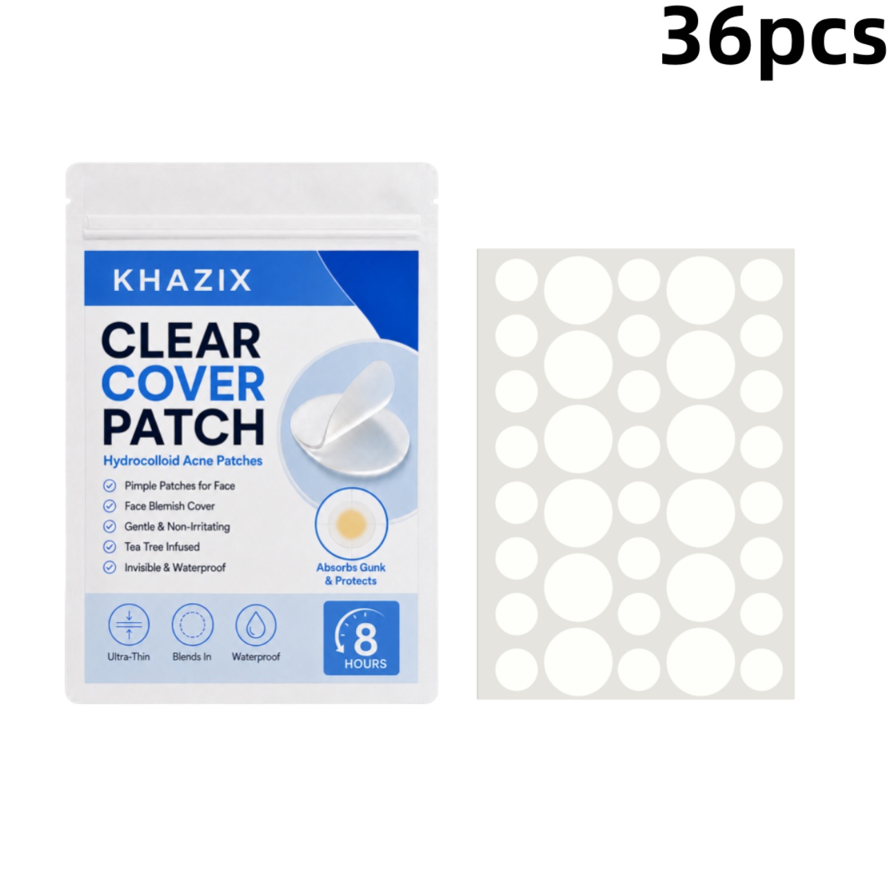 36 Patchs Transparents Hydroco - Skincare The Originote avis et prix