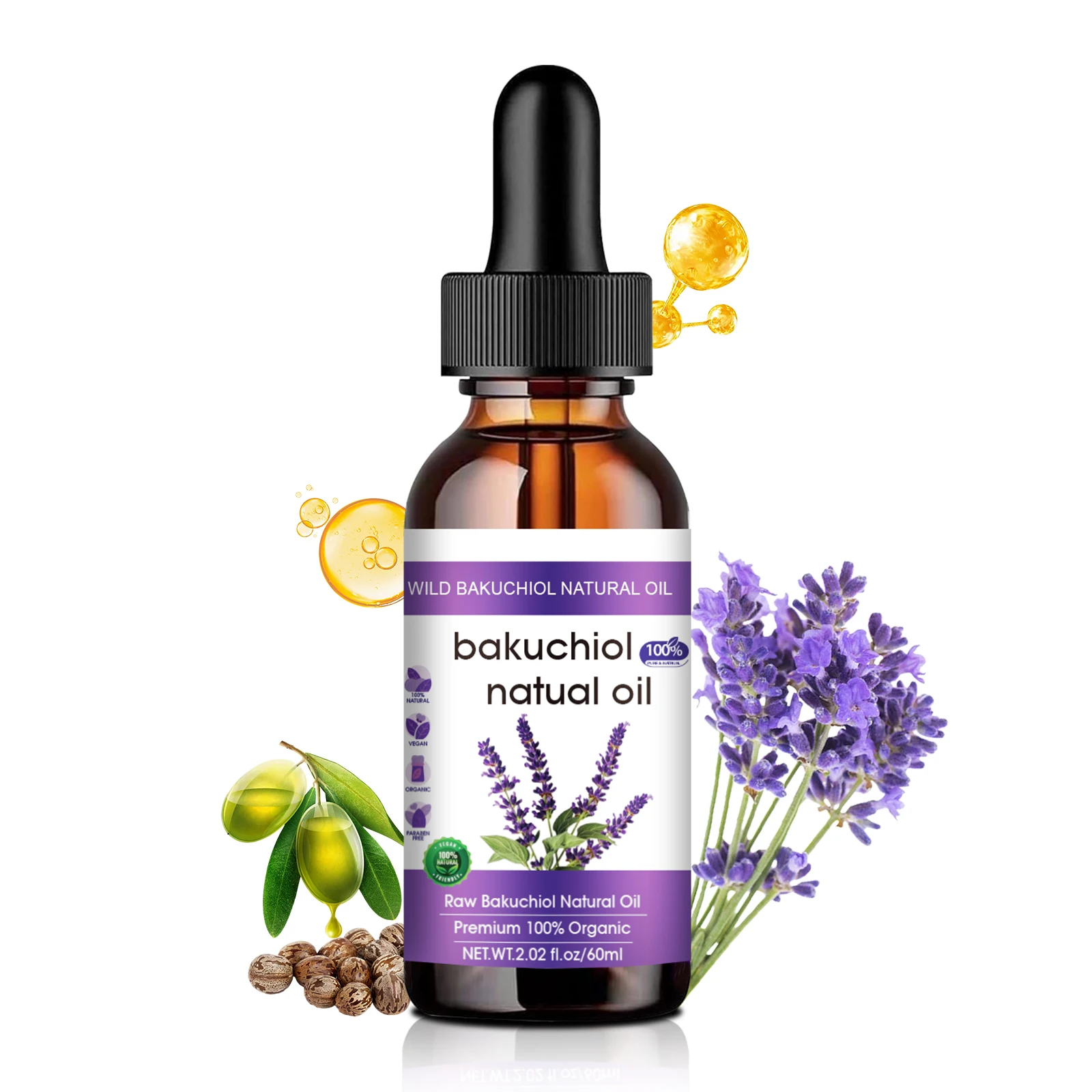 Huile pour le visage anti-âge  - Bakuchiol Retinol Alternative avis et prix