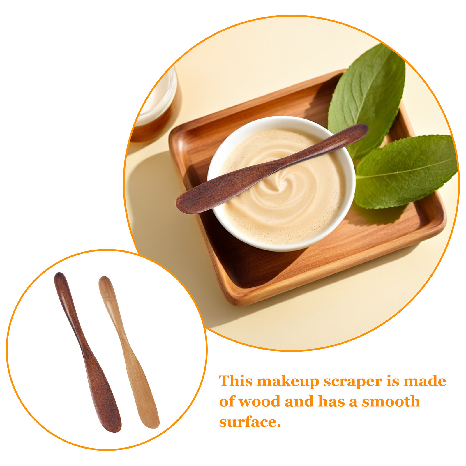 Lot de 2 Spatules en Bois Natu - Skincare Natur E avis et prix