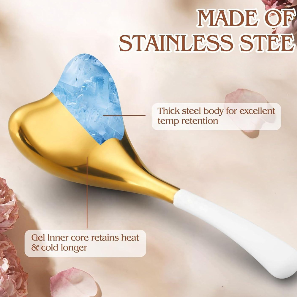 Globes de glace cuillère masse - Skincare Qv avis et prix