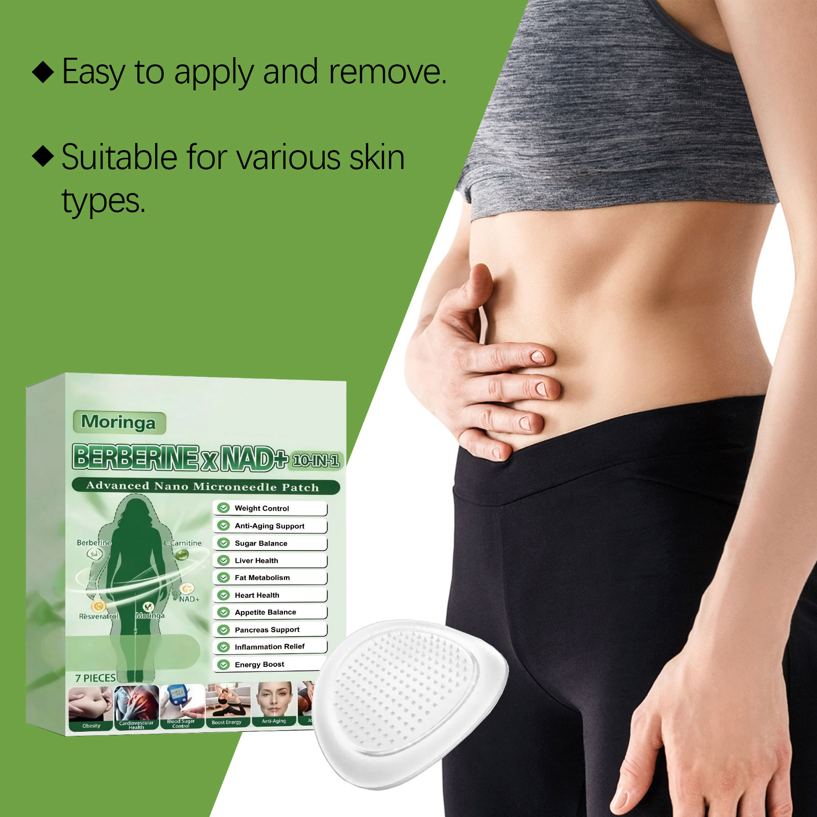Patch Microneedle 10-en-1 Nuit - Skincare The Originote avis et prix